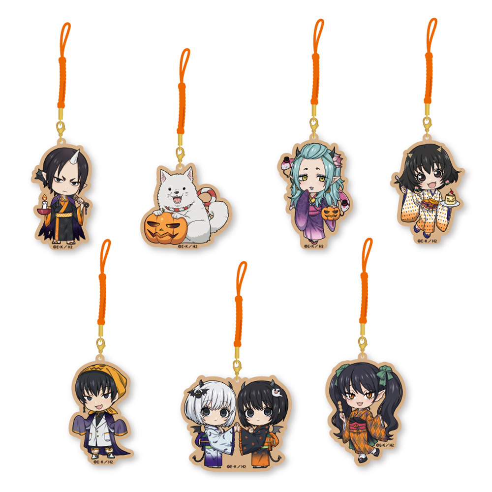 鬼灯　グッズセット 鬼灯の冷徹_木製キーホルダー【コンプリートセット／7個入り】 | j