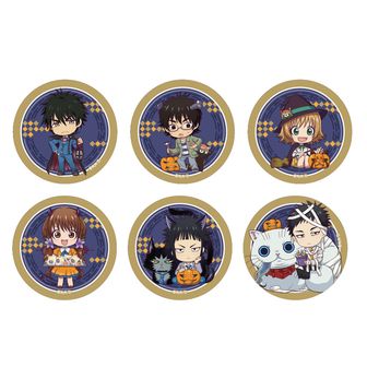 出禁のモグラ_缶バッジ2個セット01/百暗桃弓木(場面写イラスト) | 出禁