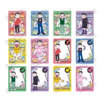 fanfancy おそ松さん　アクリルスタンド、特典カード全種コンプリート おそ松さん_描き下ろしクリアカードコレクション【デコラver