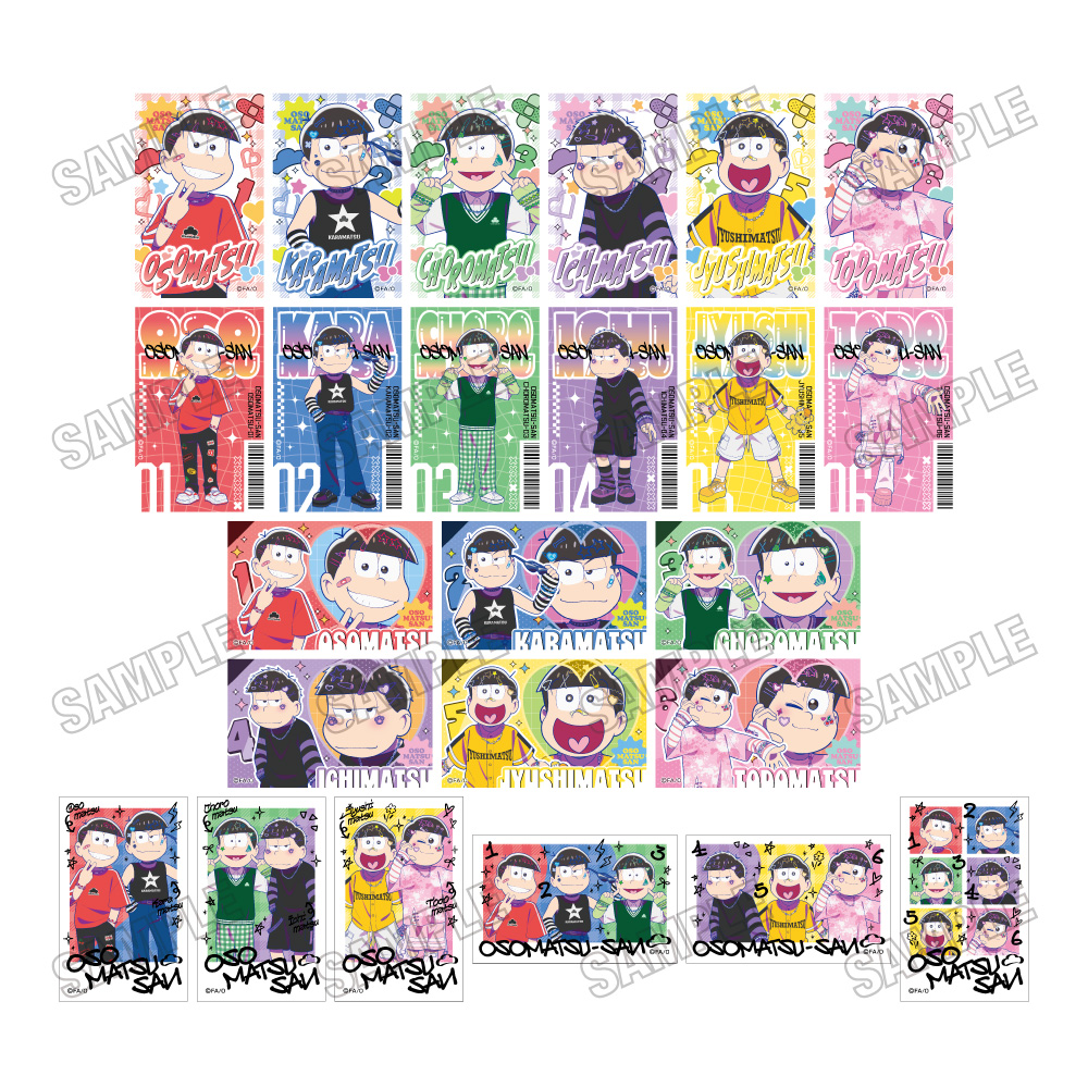 おそ松さん_描き下ろしミニフォトカードコレクション【デコラver