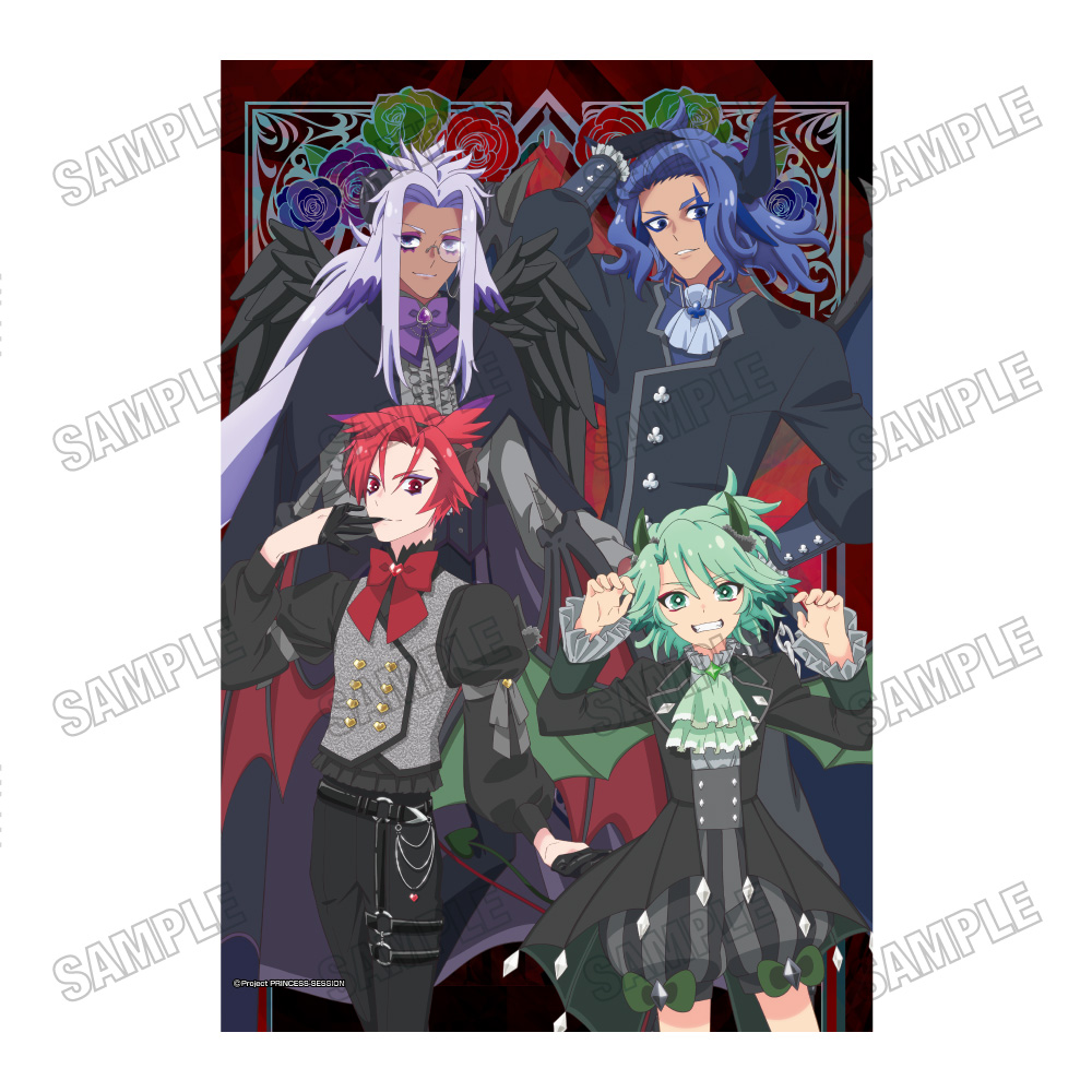 プリンセッション・オーケストラ_描き下ろしB2タペストリーB