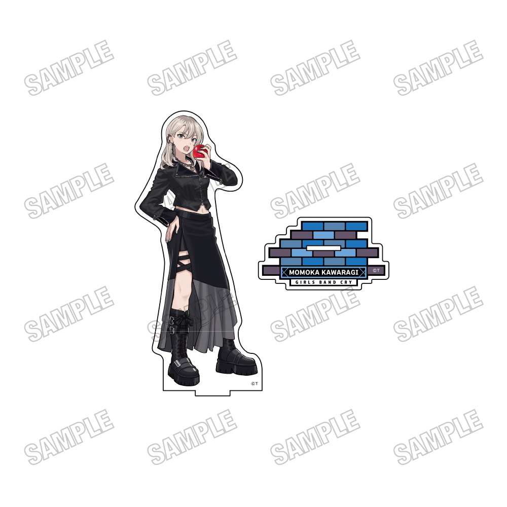 ガールズバンドクライ_描き下ろしBIGアクリルスタンド【ブラックファッションフルーツver.】②河原木 桃香