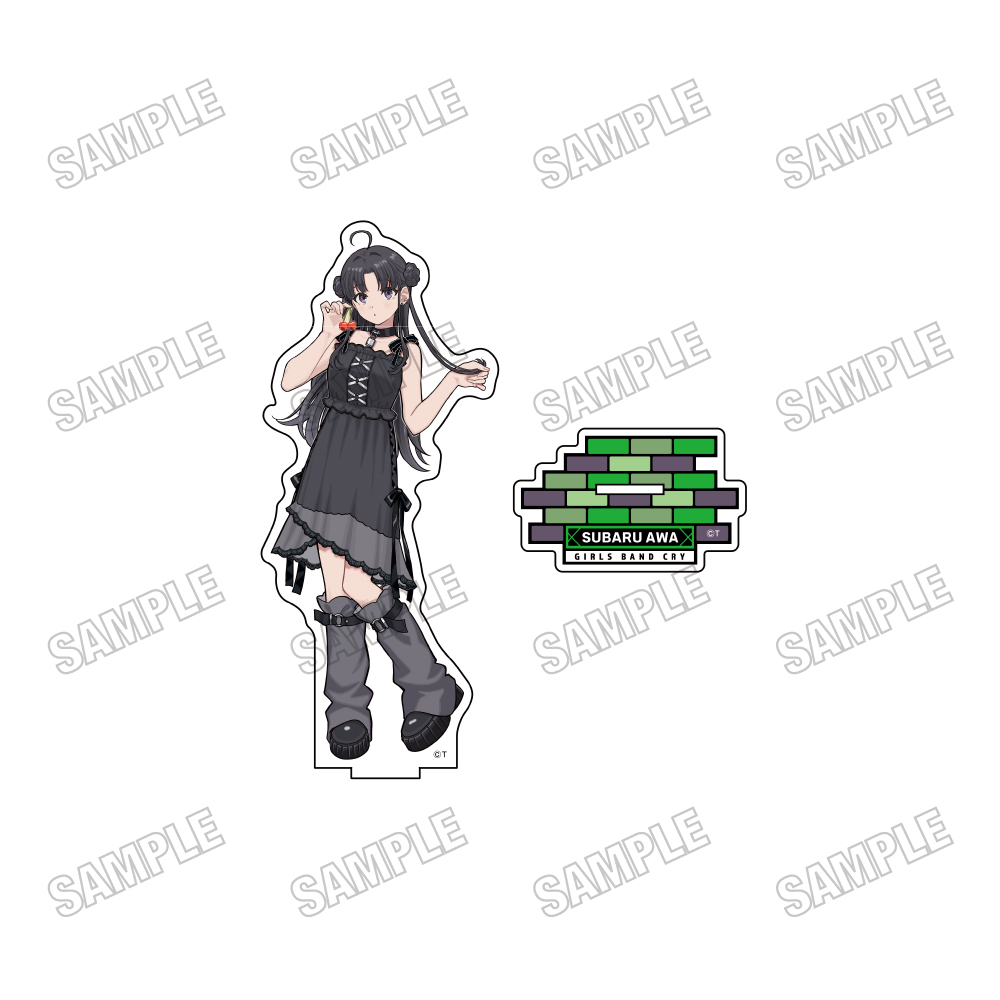 ガールズバンドクライ_描き下ろしBIGアクリルスタンド【ブラックファッションフルーツver.】③安和 すばる
