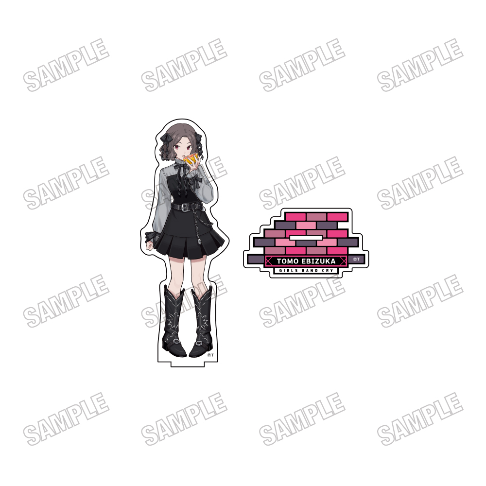 ガールズバンドクライ_描き下ろしBIGアクリルスタンド【ブラックファッションフルーツver.】④海老塚 智