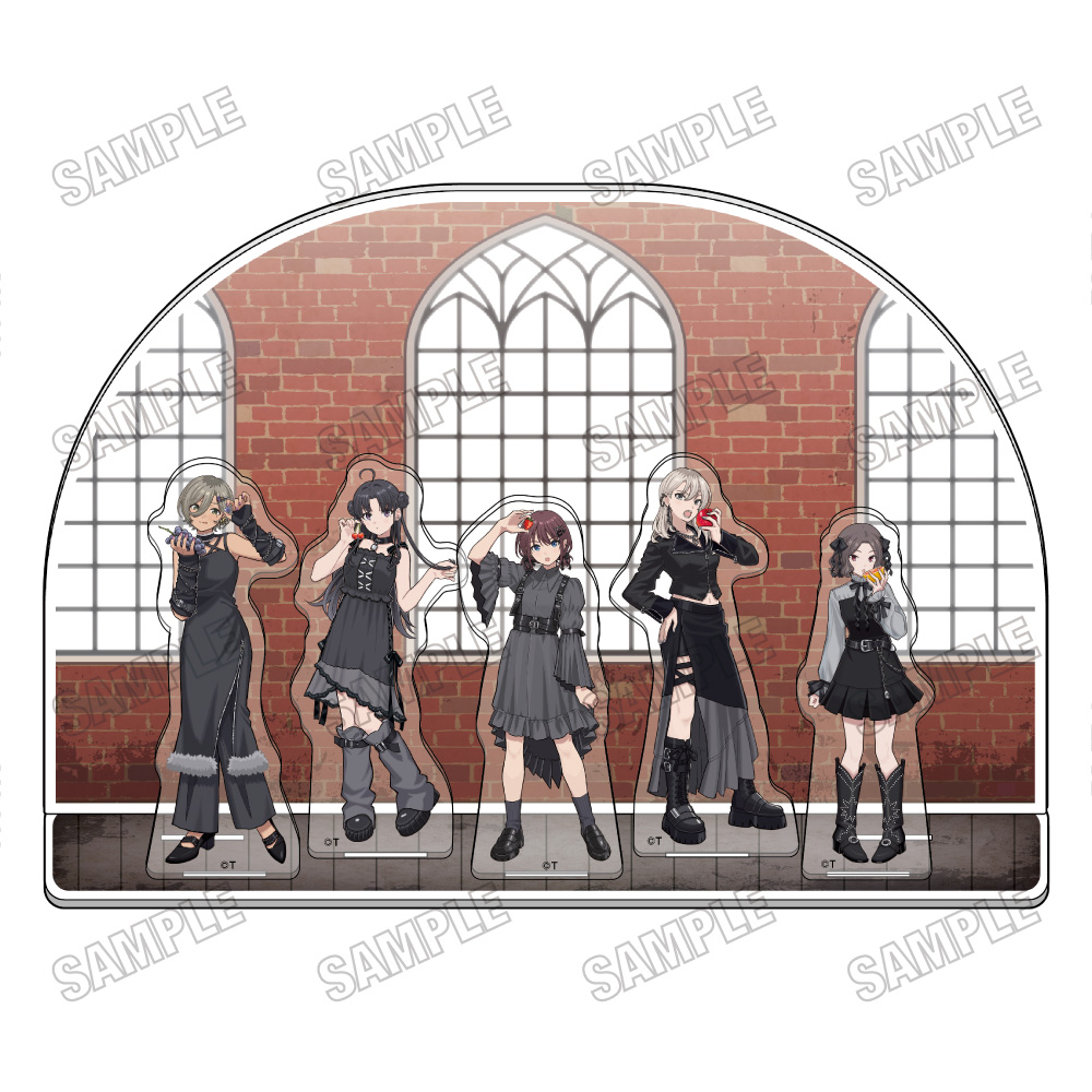 ガールズバンドクライ_描き下ろしアクリルジオラマ【ブラックファッションフルーツver.】