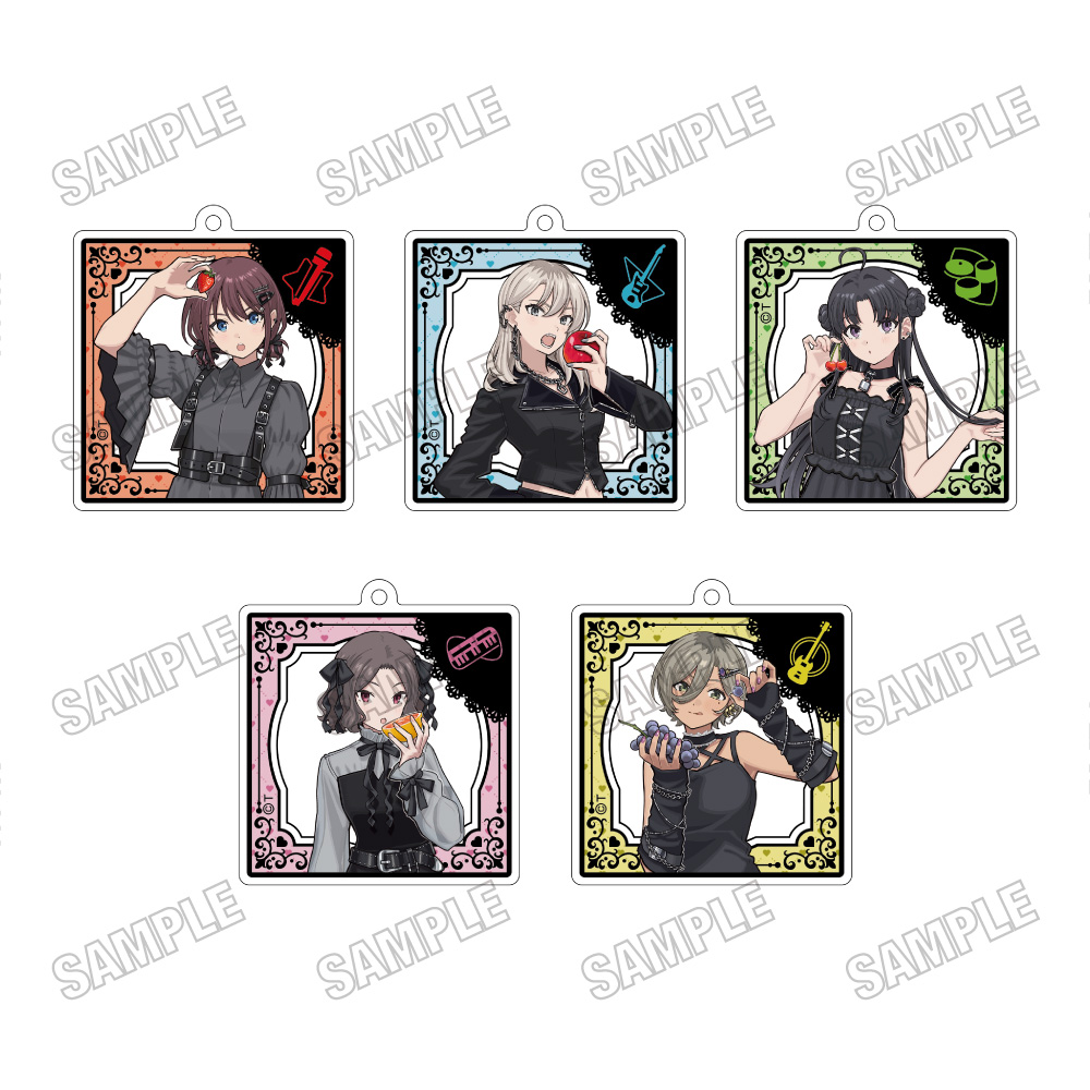 ガールズバンドクライ_描き下ろしアクリルキーホルダーコレクション