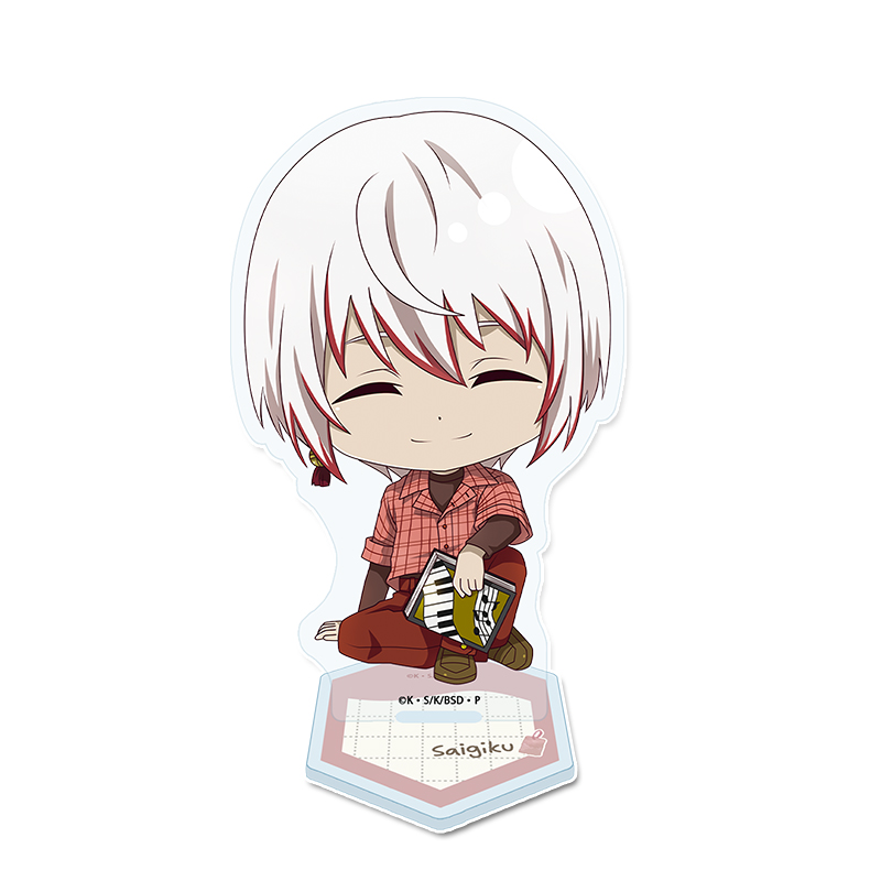 文豪ストレイドッグス_ぷちちょこアクリルスタンド【条野採菊】読書ver.