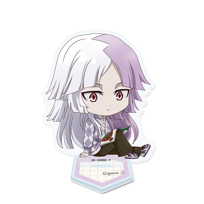 文豪ストレイドッグス_ぷちちょこアクリルスタンド【シグマ】読書ver.