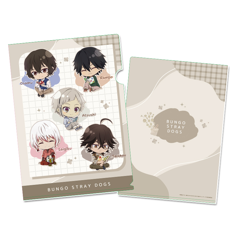 文豪ストレイドッグス_ぷちちょこクリアファイル【A】読書ver.