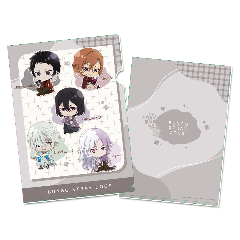 文豪ストレイドッグス_ぷちちょこクリアファイル【B】読書ver.