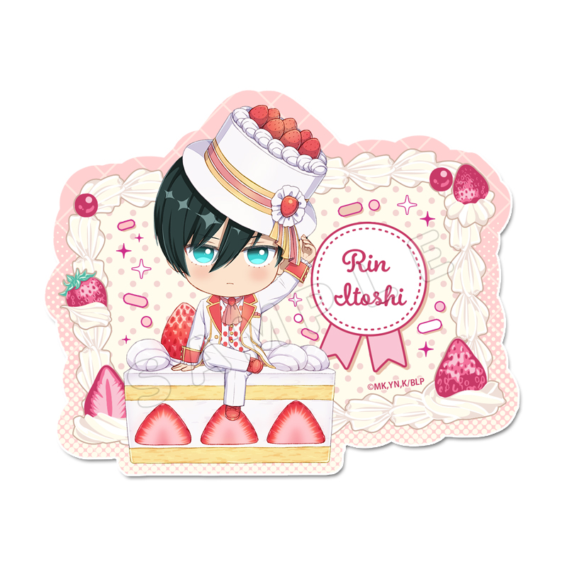 ブルーロック_ぷちちょこステッカー【糸師 凛】ショートケーキver.