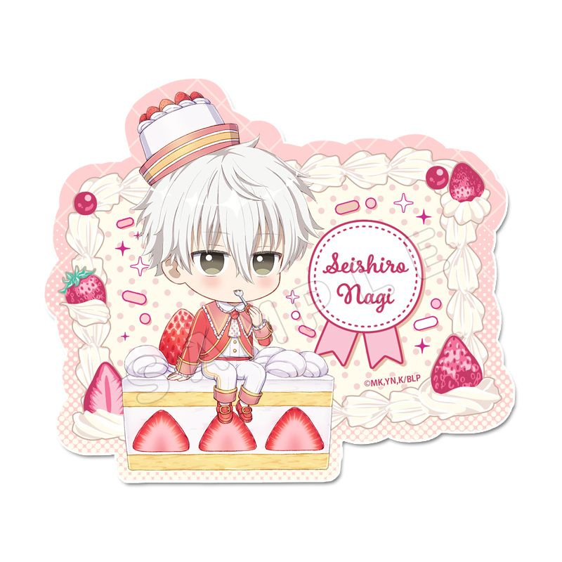 ブルーロック_ぷちちょこステッカー【凪誠士郎】ショートケーキver.