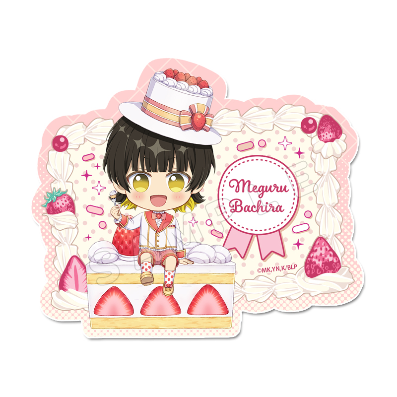 ブルーロック_ぷちちょこステッカー【蜂楽 廻】ショートケーキver.