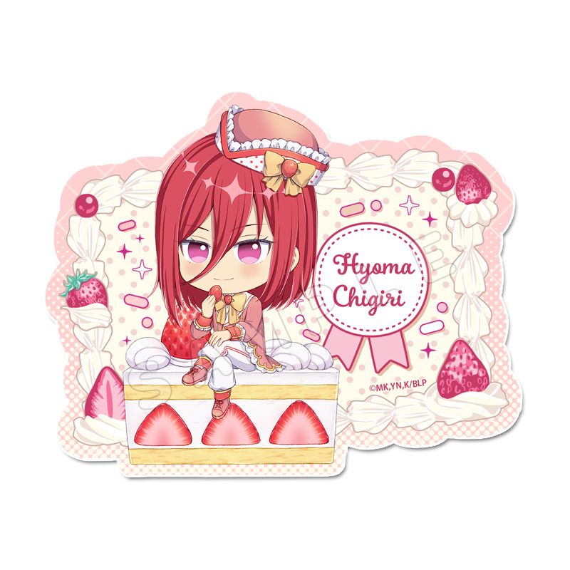 ブルーロック_ぷちちょこステッカー【千切豹馬】ショートケーキver.