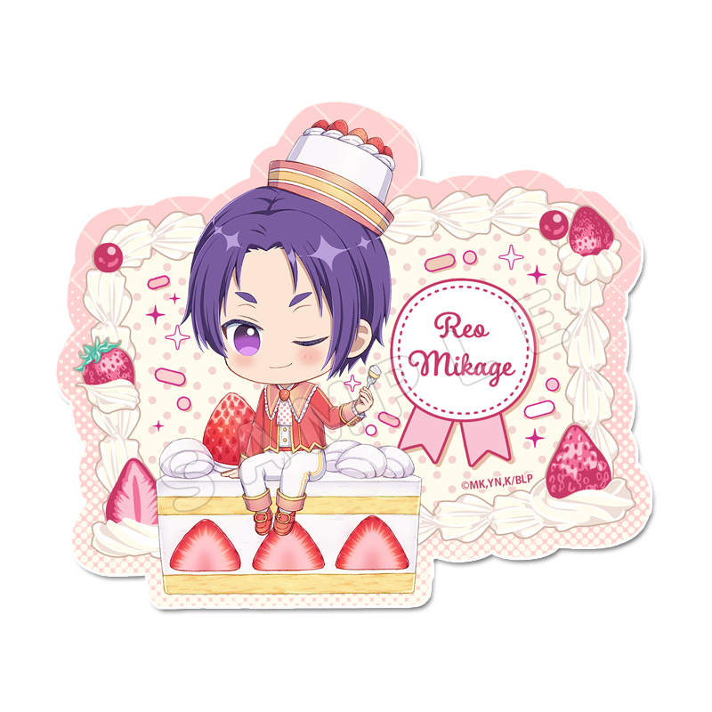 ブルーロック_ぷちちょこステッカー【御影玲王】ショートケーキver.