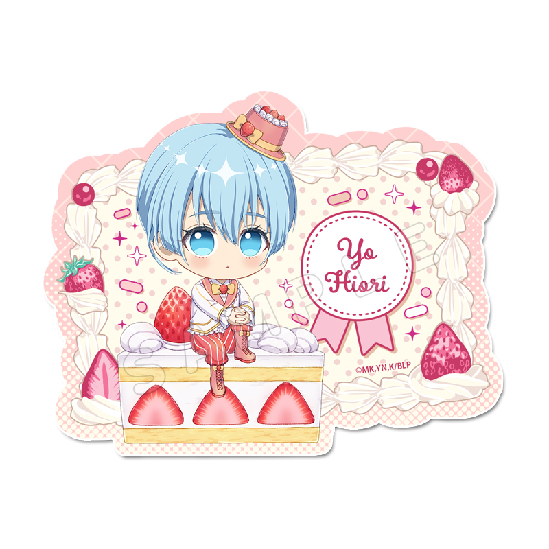 ブルーロック_ぷちちょこステッカー【氷織 羊】ショートケーキver.