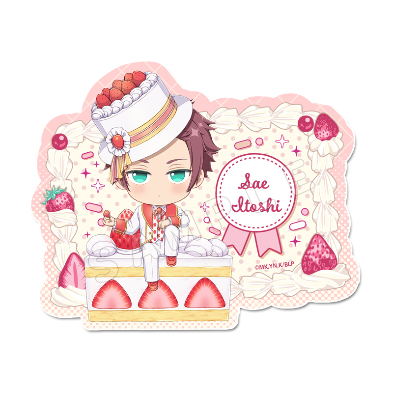 ブルーロック_ぷちちょこステッカー【糸師 冴】ショートケーキver.