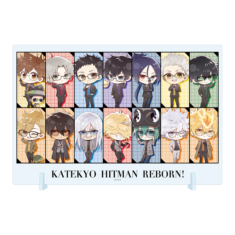 家庭教師ヒットマンREBORN!_ぷちちょこ BIGアクリルボード メガネ&スーツver.