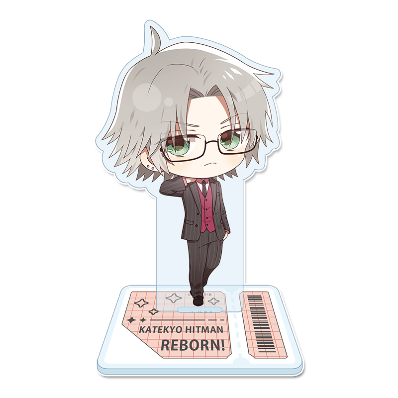 家庭教師ヒットマンREBORN!_ぷちちょこ アクリルスタンド【獄寺隼人】メガネ&スーツver.