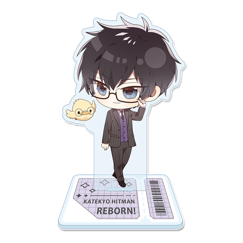 家庭教師ヒットマンREBORN!_ぷちちょこ アクリルスタンド【雲雀恭弥】メガネ&スーツver.