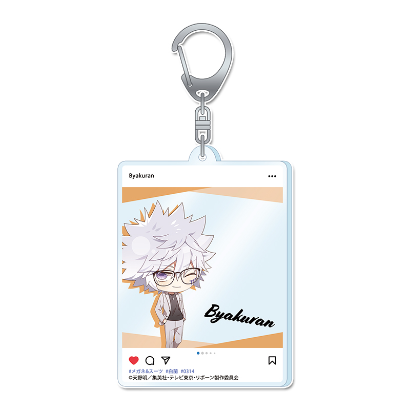 家庭教師ヒットマンREBORN!_ぷちちょこ アクリルキーホルダー【白蘭