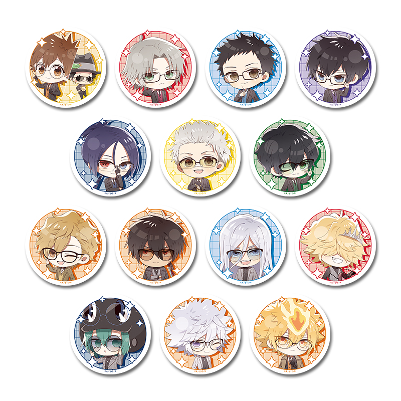 家庭教師ヒットマンREBORN!_ぷちちょこ トレーディング缶バッジ メガネ&スーツver. 【コンプリートBOX／14個入り】