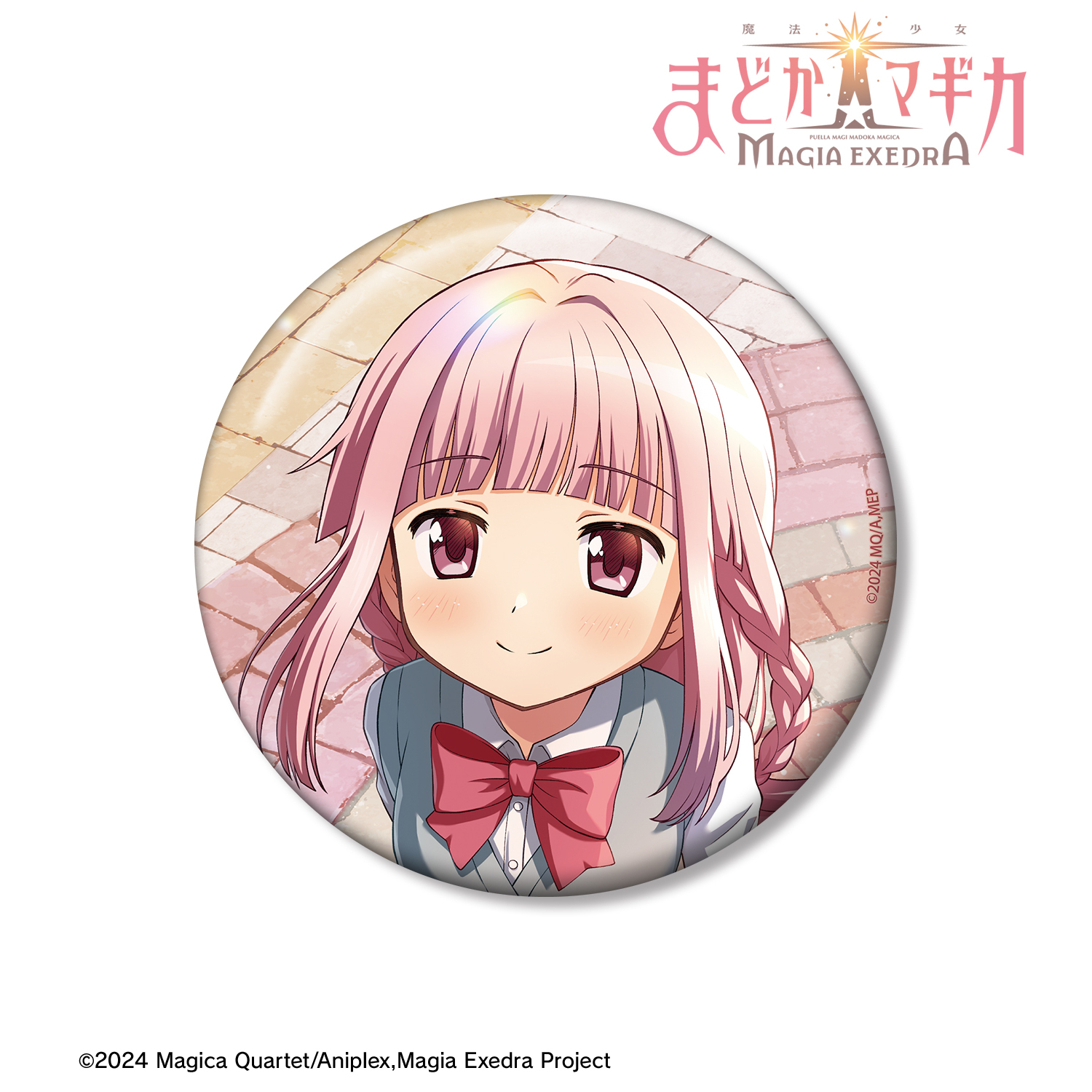 魔法少女まどか☆マギカ Magia Exedra_いつか上がる雨 100mm缶バッジ ver.A