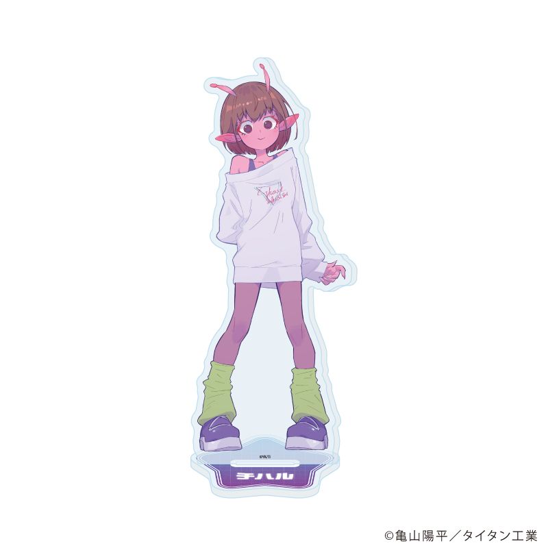 ⭐︎さぶ吉さま専用⭐︎ 銀河特急 ミルキー☆サブウェイ_アクリルスタンド01/チハル(公式