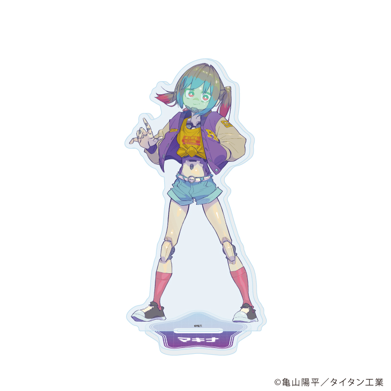 銀河特急 ミルキー☆サブウェイ_アクリルスタンド02/マキナ(公式イラスト)