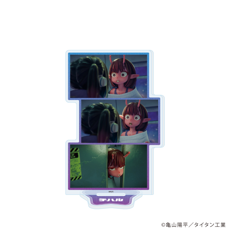 銀河特急 ミルキー☆サブウェイ_アクリルスタンド03/チハル(場面写イラスト)