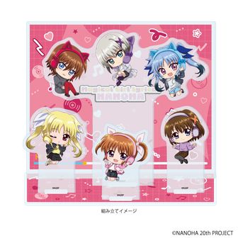 魔法少女リリカルなのはシリーズ_缶バッジ21/ボックス(全10種