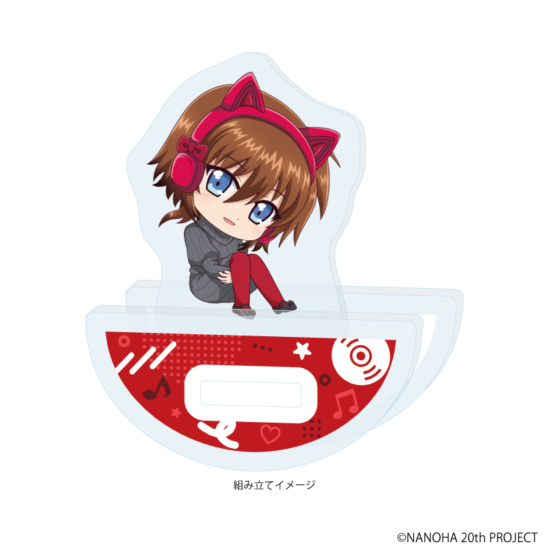 魔法少女リリカルなのはシリーズ_ゆらゆらアクリルスタンド05/シュテル(ミニキャライラスト)