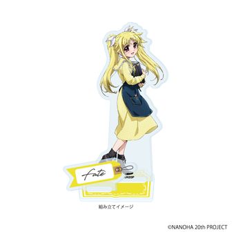 魔法少女リリカルなのはシリーズ_描き下ろしナンバープレート風アルミ