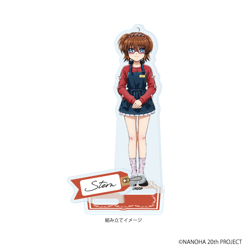 魔法少女リリカルなのはシリーズ_アクリルスタンドプレート05/シュテル(描き下ろしイラスト)