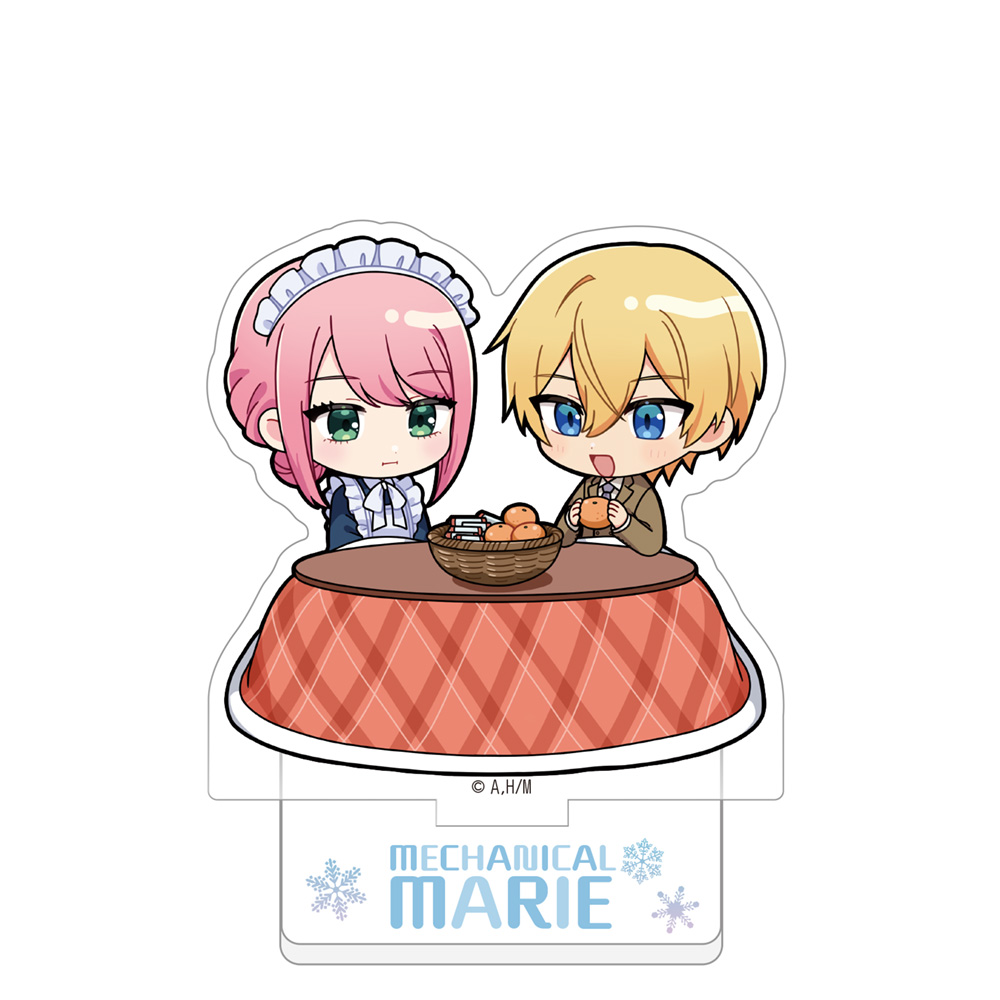 機械じかけのマリー_ミニキャラアクリルスタンド(マリー&アーサー/こたつ)