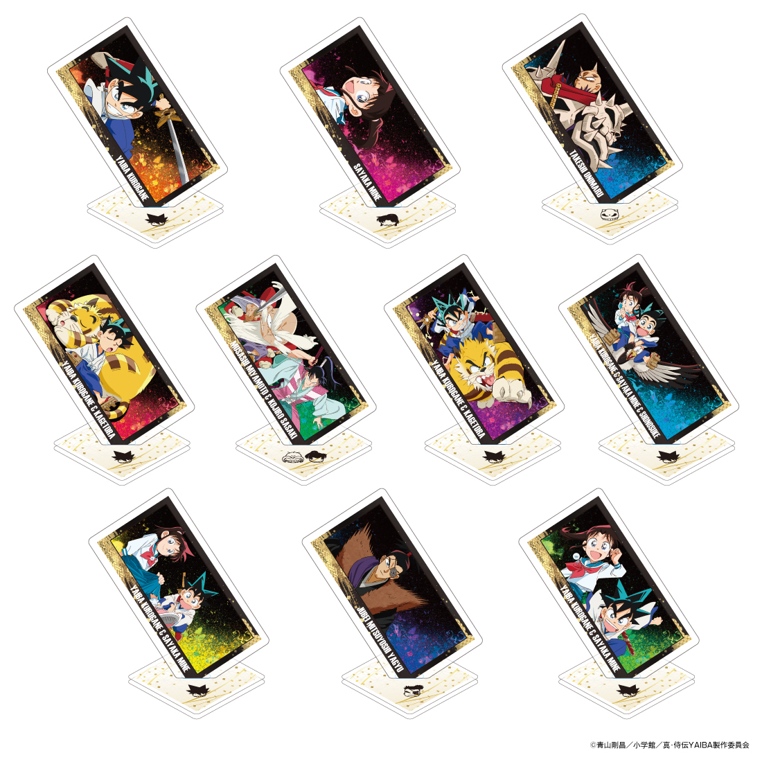 真･侍伝YAIBA_トレーディングアクリルスタンド　【コンプリートBOX／10個入り】