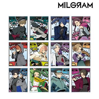 MILGRAM ミルグラム ユノ アクリルカード 缶バッジ MILGRAM -ミルグラム-』のトレーディング MV アクリルカード ユノ