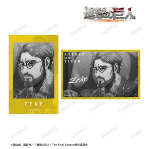 진격의 거인_지크 Ani-Art BLACK LABEL 제2탄 일러스트 카드 2장 세트