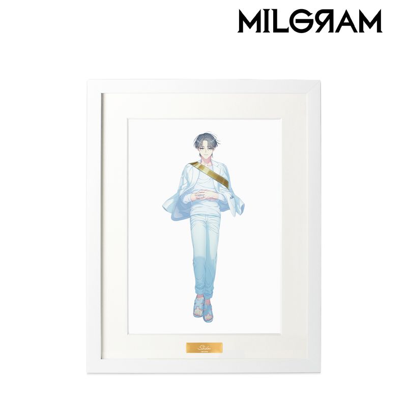 【非売品】「ミルグラム MILGRAM キャラファイングラフ カズイ」複製原画 MILGRAM -ミルグラム-_シドウ 第三審 キャラファイングラフ | MILGRAM