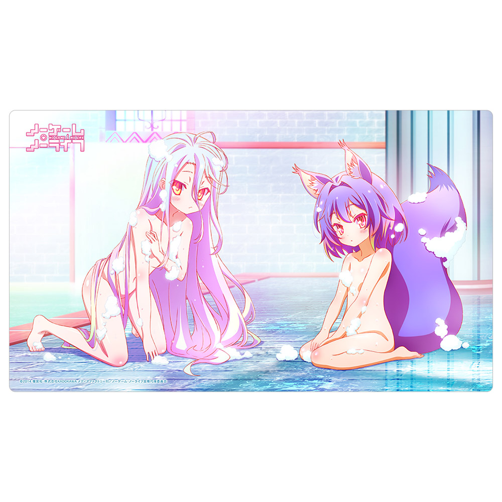ノーゲーム・ノーライフ_ラバーマット(白&初瀬いづな/お風呂)