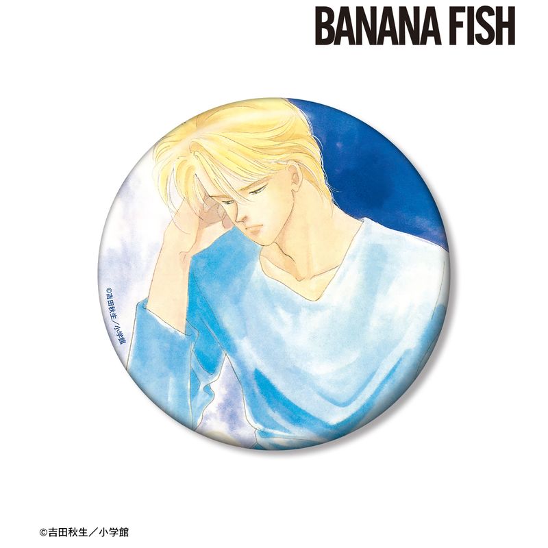 BANANAFISH 上映会 缶バッジ アッシュ・リンクス BANANA FISH_アッシュ・リンクス 原作イラスト100mm缶バッジ ver.C