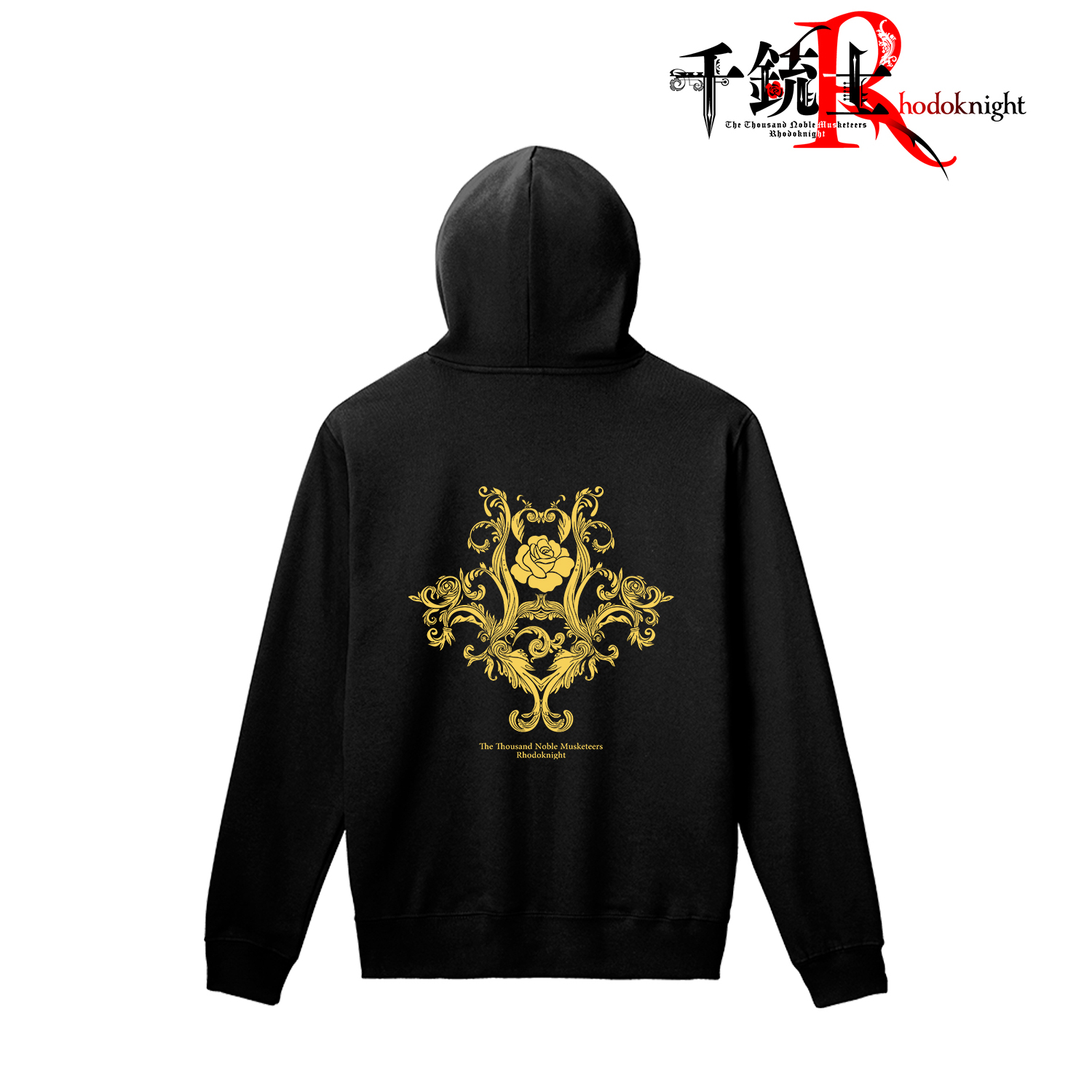 千銃士:Rhodoknight_(サイズ/XL)_絶対高貴 バックプリントパーカーメンズ