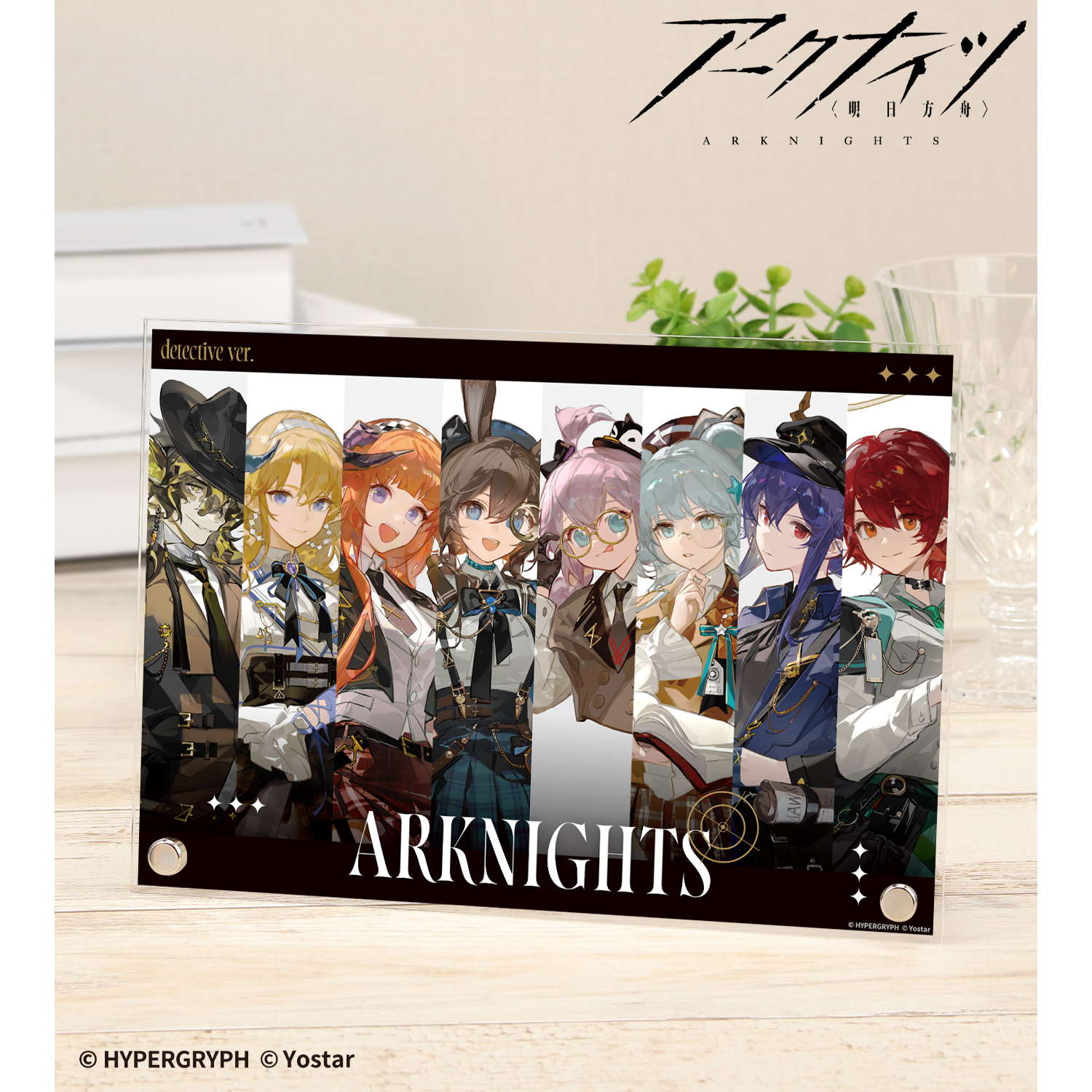 アークナイツ_集合 探偵ver. A5アクリルパネル | アークナイツ公式