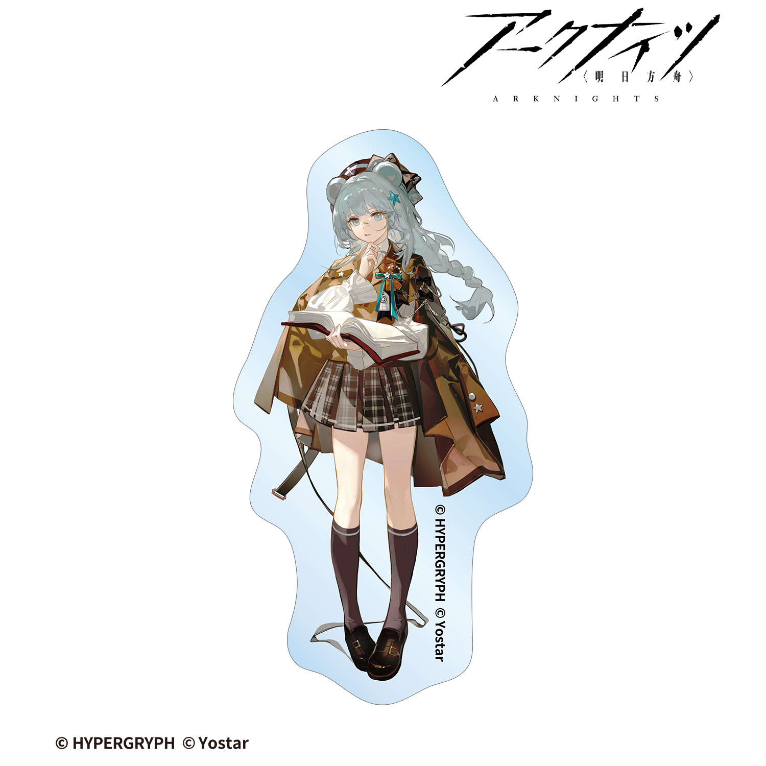 アークナイツ_イースチナ 探偵ver. ダイカットステッカー
