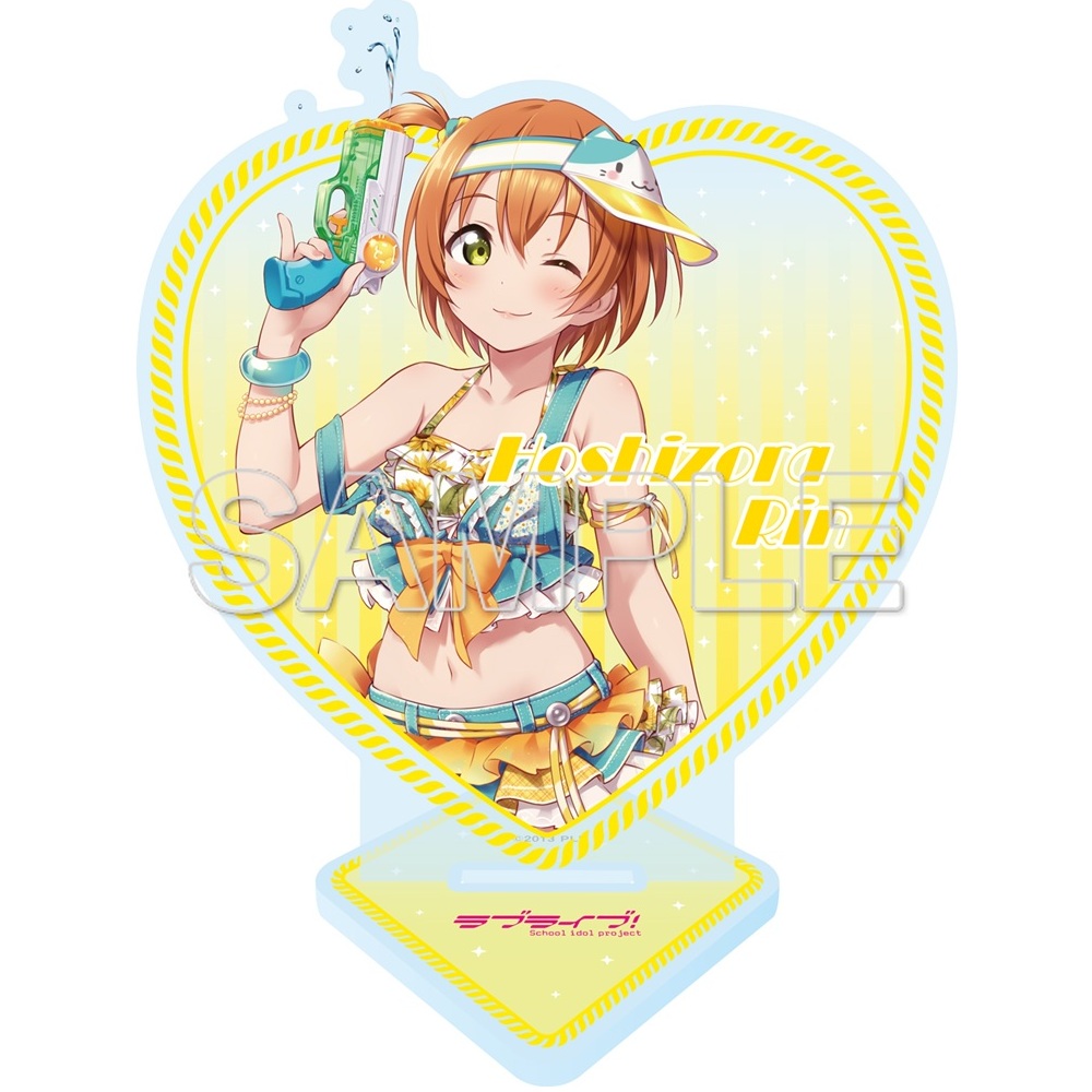 ラブライブ!_ハート型ラメ入りアクリルスタンド | j-hobby Collection