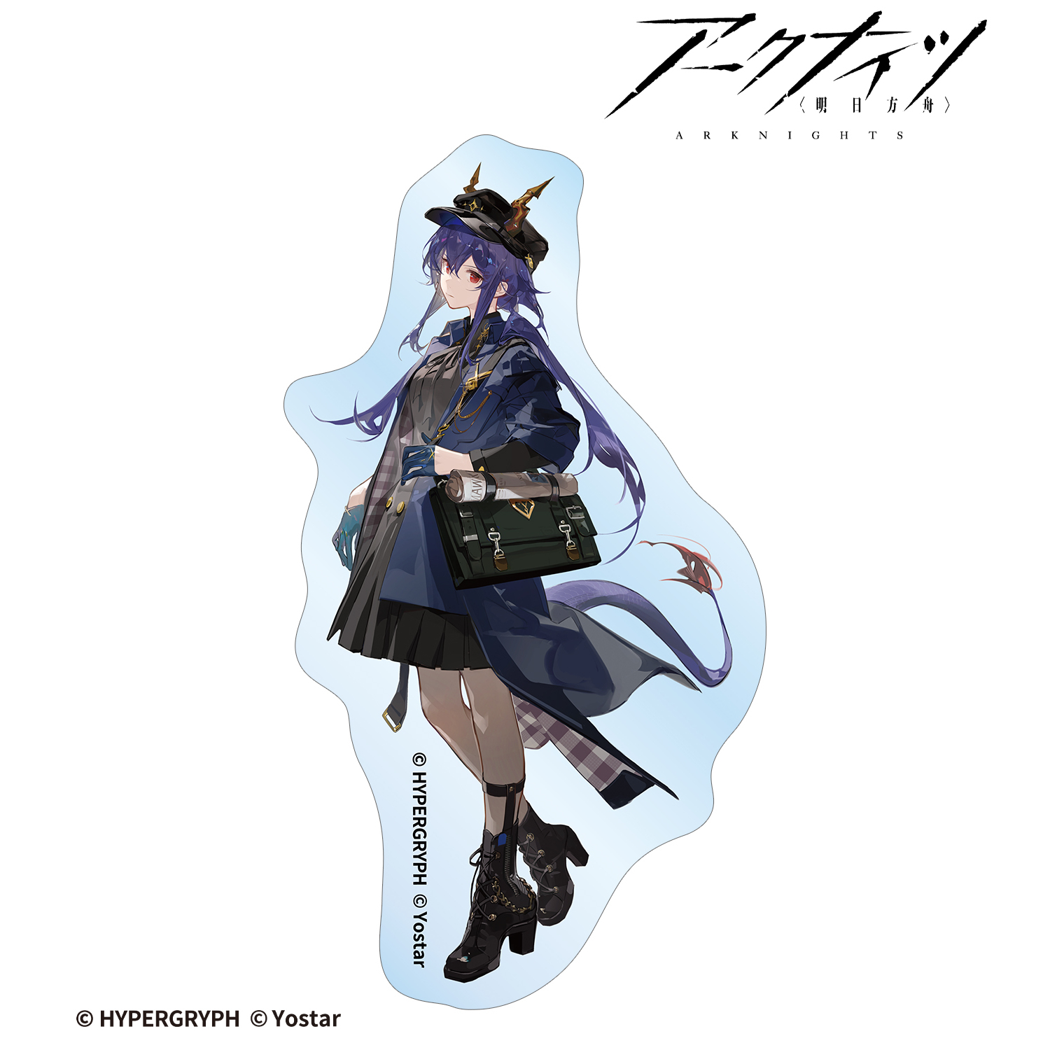 アークナイツ_チェン 探偵ver. ダイカットステッカー