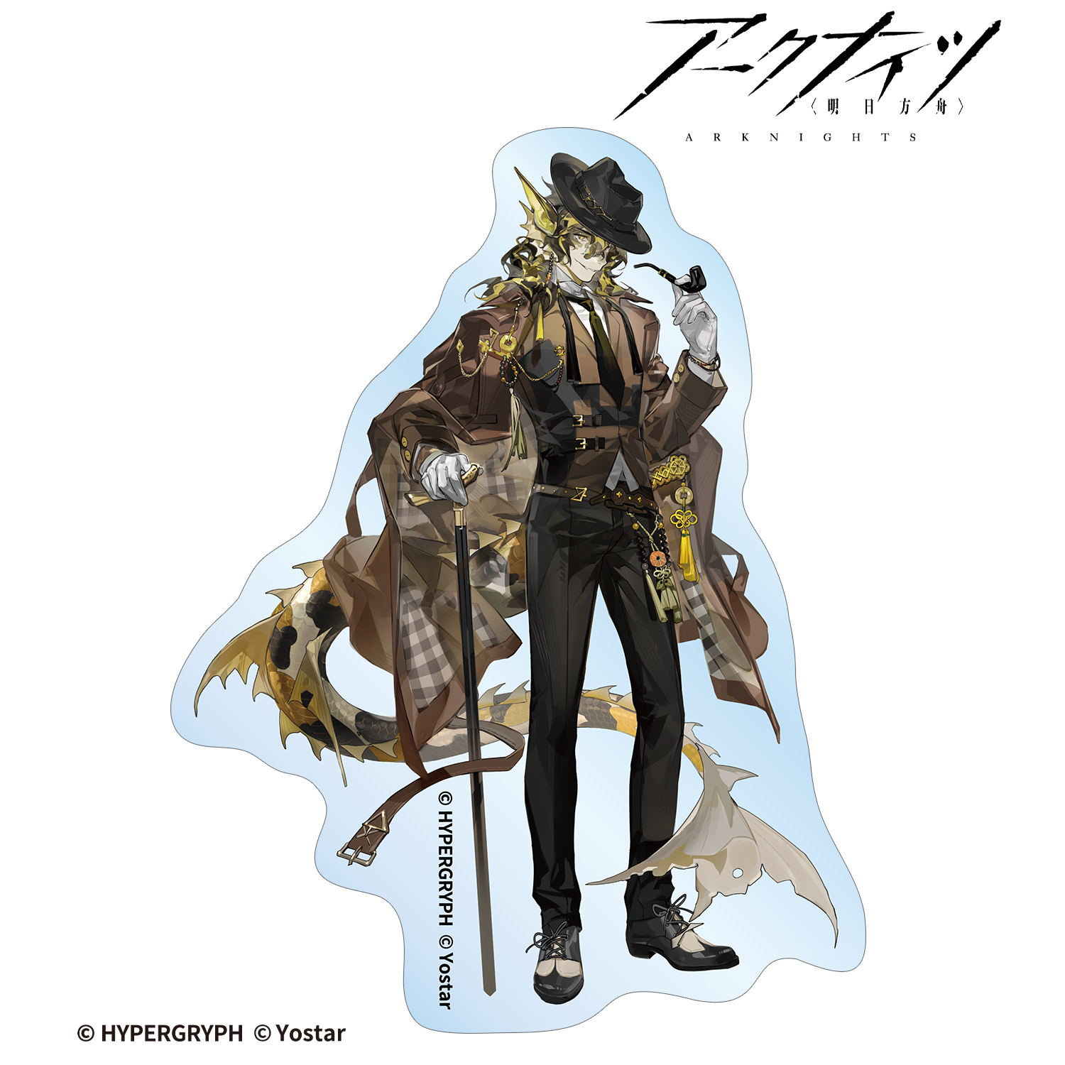 アークナイツ_リー 探偵ver. ダイカットステッカー