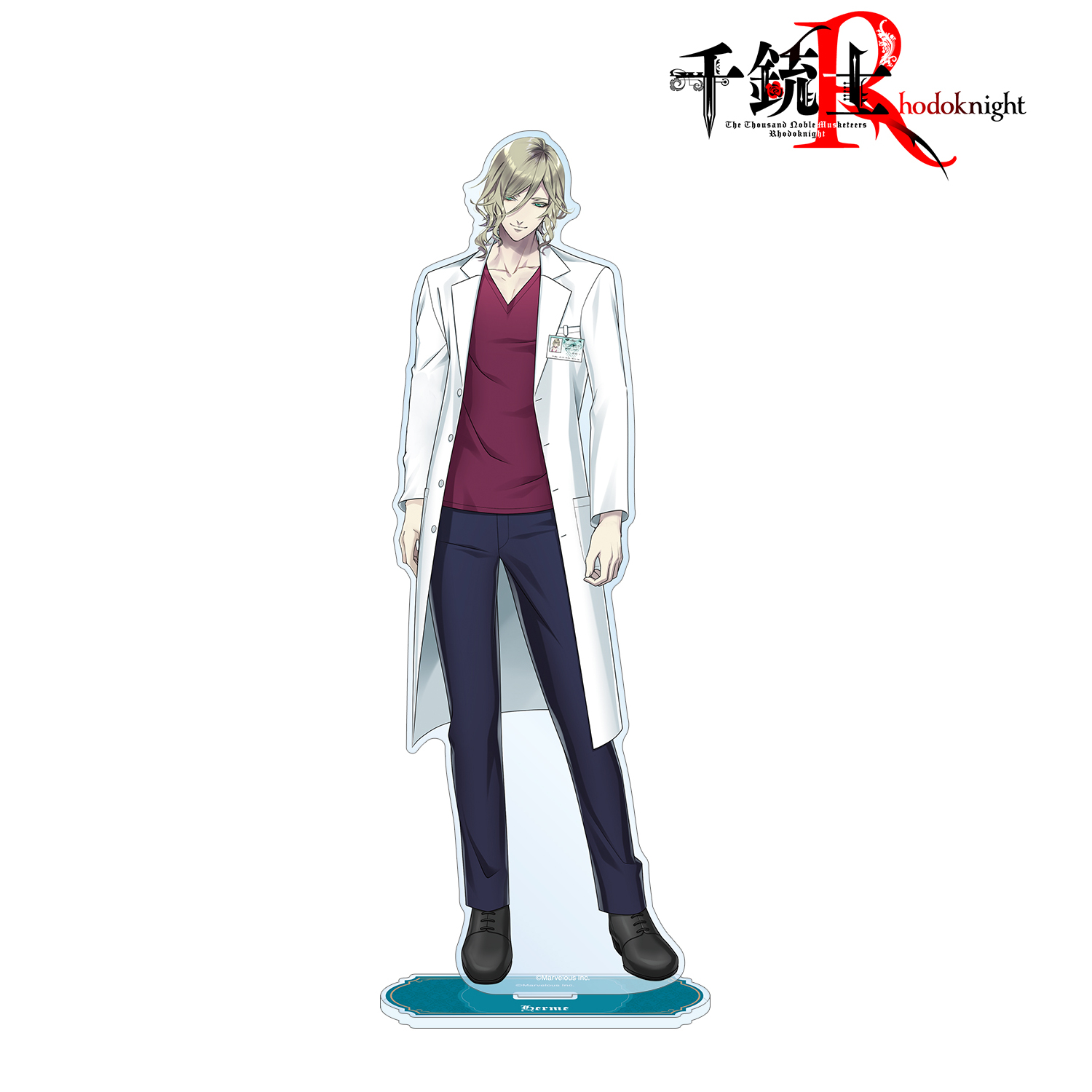 千銃士:Rhodoknight_エルメ ワンニャン貴獣士物語ver. 特大アクリルスタンド