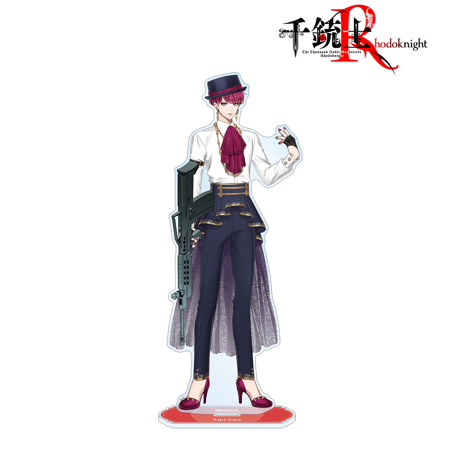 千銃士:Rhodoknight_ライク・ツー ELAN May issue ver. 特大アクリルスタンド