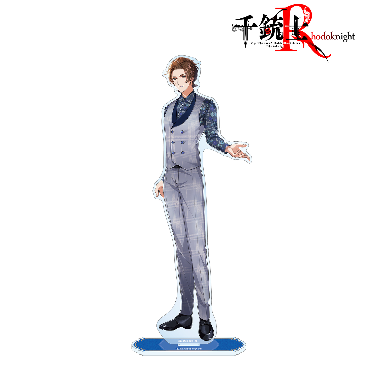 千銃士:Rhodoknight_シャスポー 未来へ繋ぐキズナの扉ver. 特大アクリルスタンド